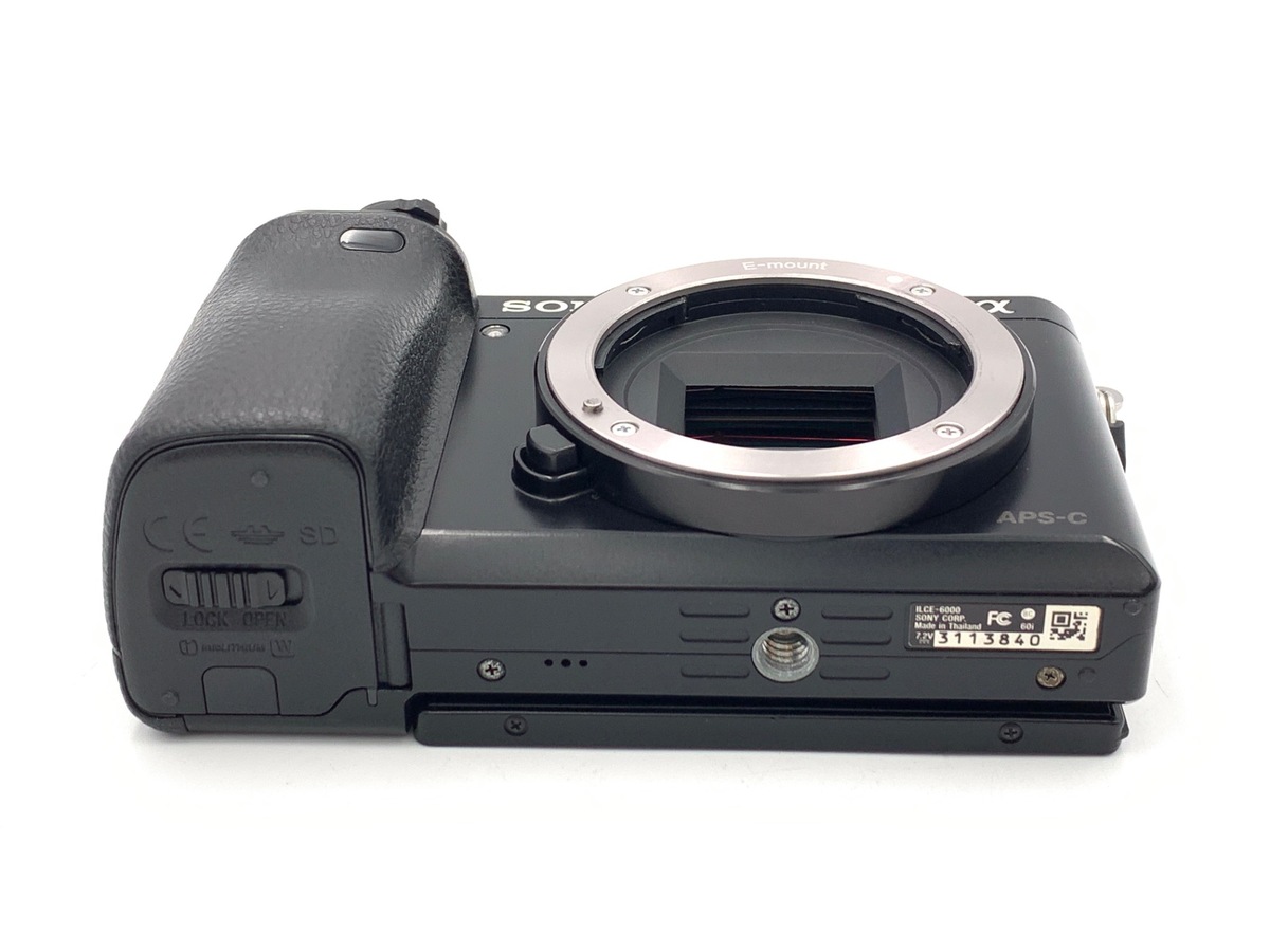 中古】ソニー α6000 ボディ ブラック [ILCE-6000 B]｜｜カメラの
