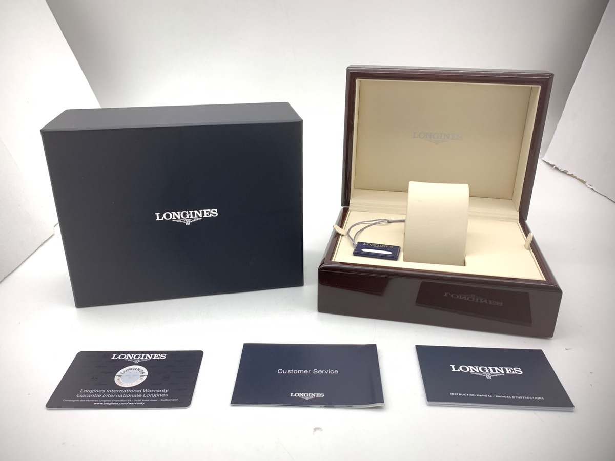 ロンジン マスターコレクション シルバー L2.843.4.73.2 ステンレススティール 創業190周年記念モデル