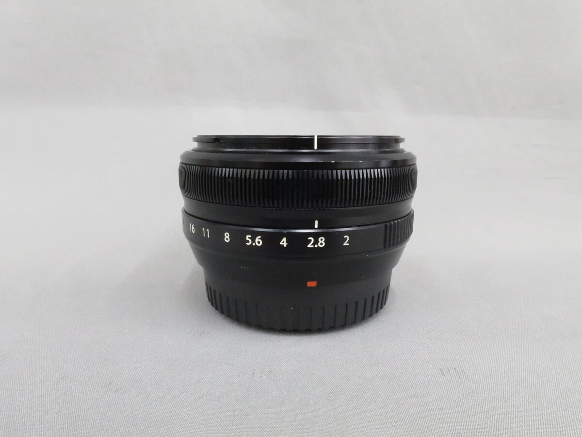 富士フイルム フジノンレンズ XF18mmF2 R 【中古】純正角形フード付き スクエアフード FUJIFILM XF18mmF2専用 角型アルミフード