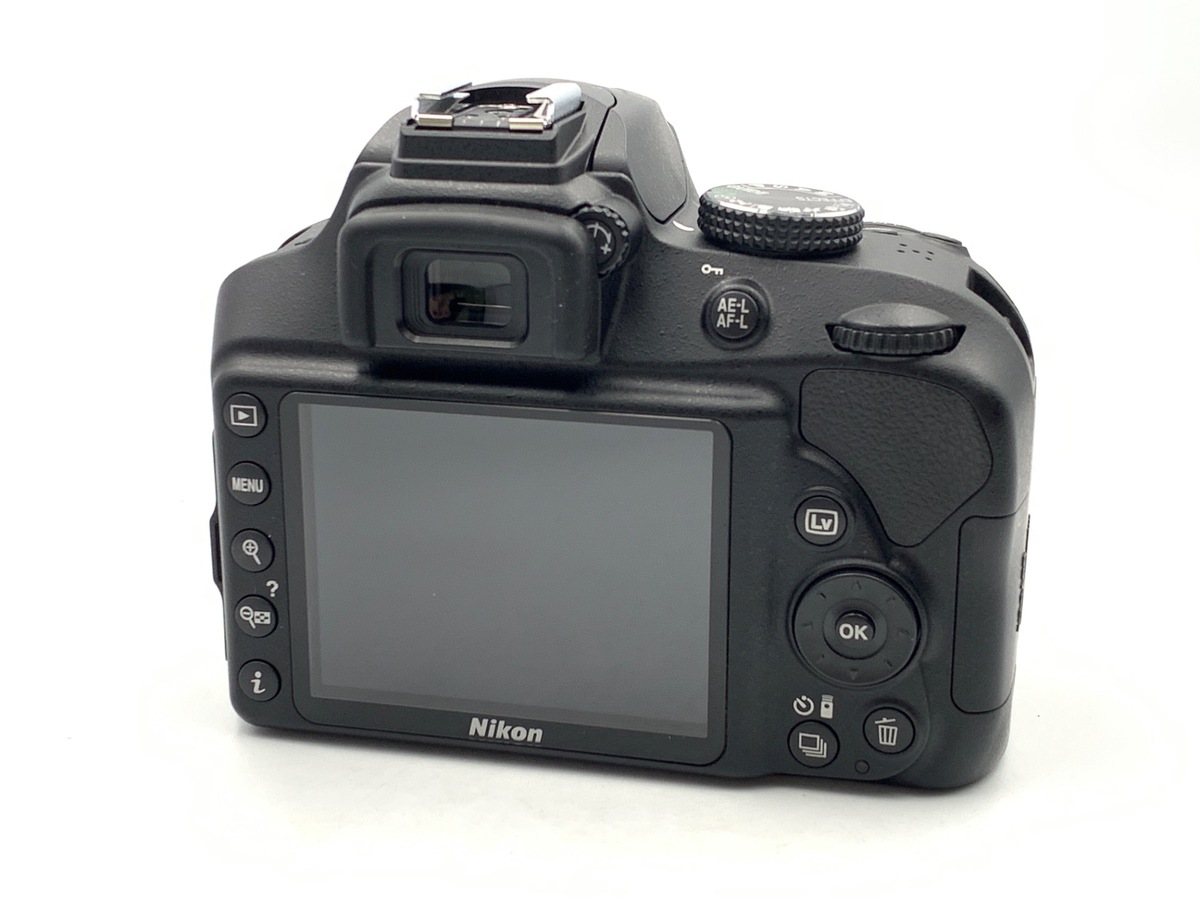 中古：B(並品)】ニコン D3400 ボディ ブラック | 2447770032004