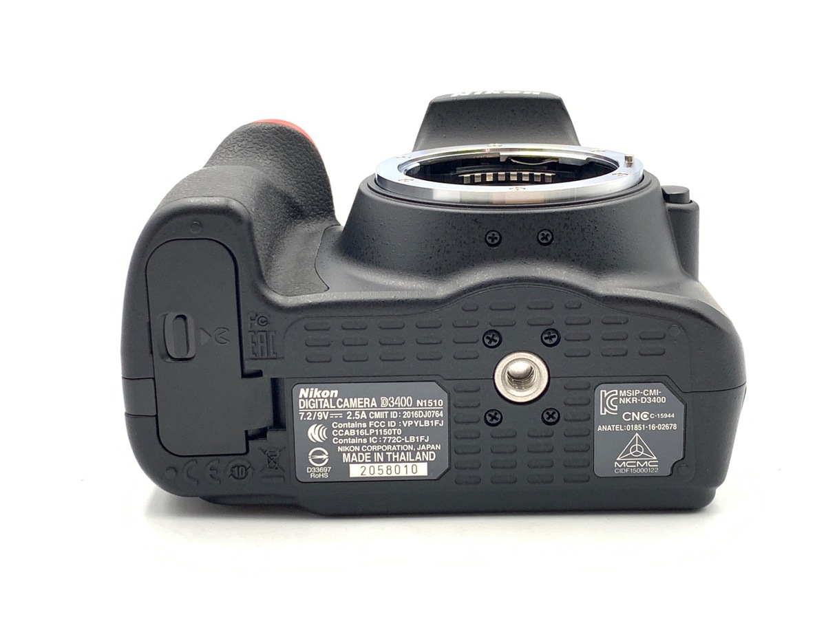 D3400 ボディ ブラック【2416万画素】