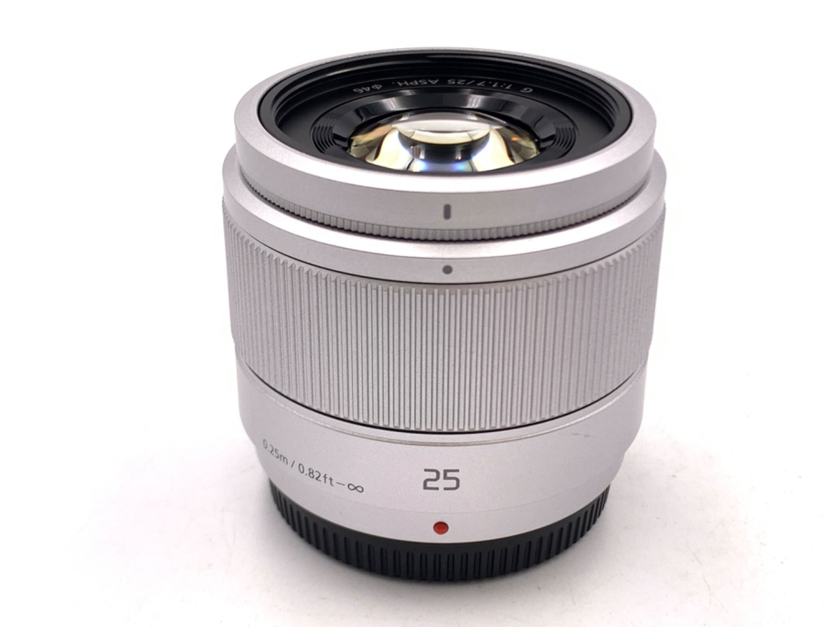 【新品・防湿保管】 LUMIX G 25mm/F1.7 ASPH. LUMIX G 25mm/F1.7 ASPH. H-H025-K [ブラック] 中古価格比較