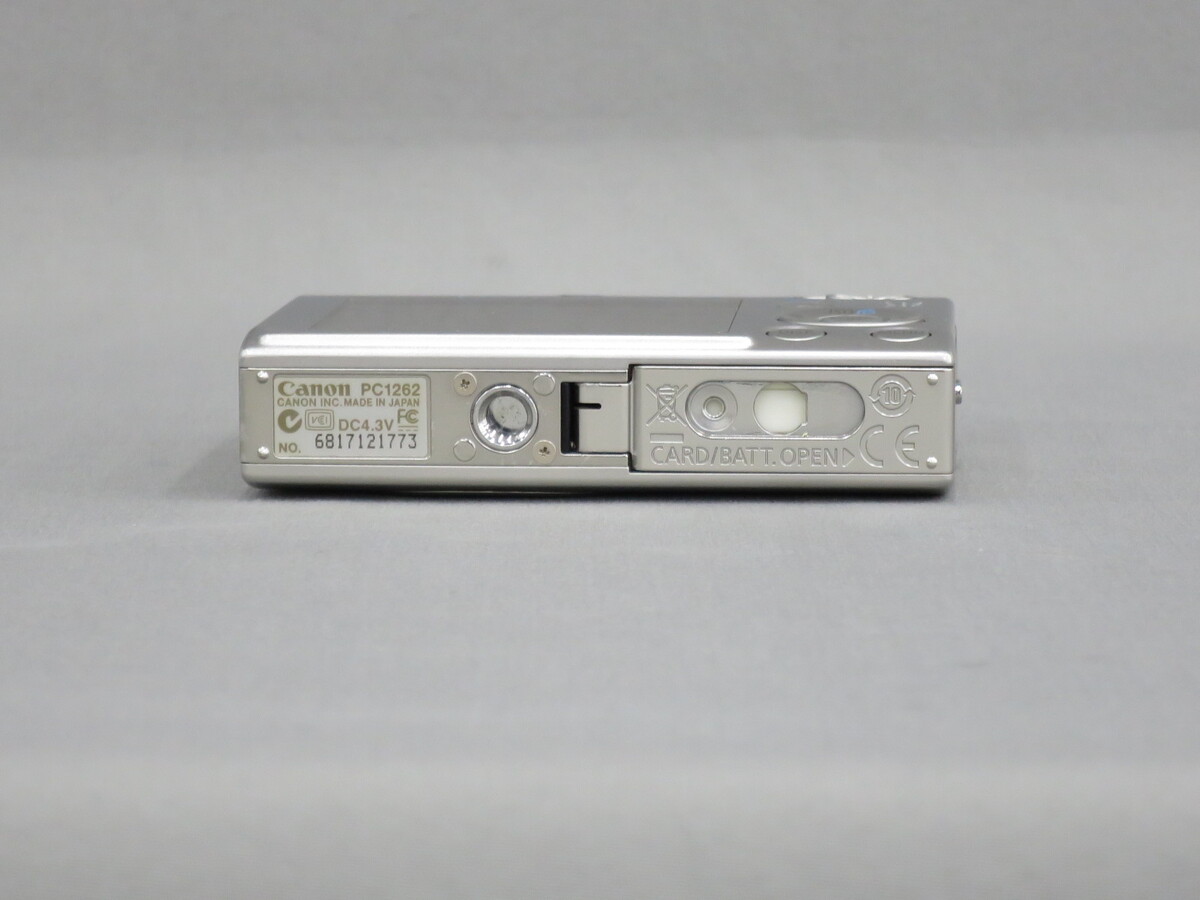 中古：C(やや難あり)】キヤノン IXY DIGITAL 25 IS シルバー