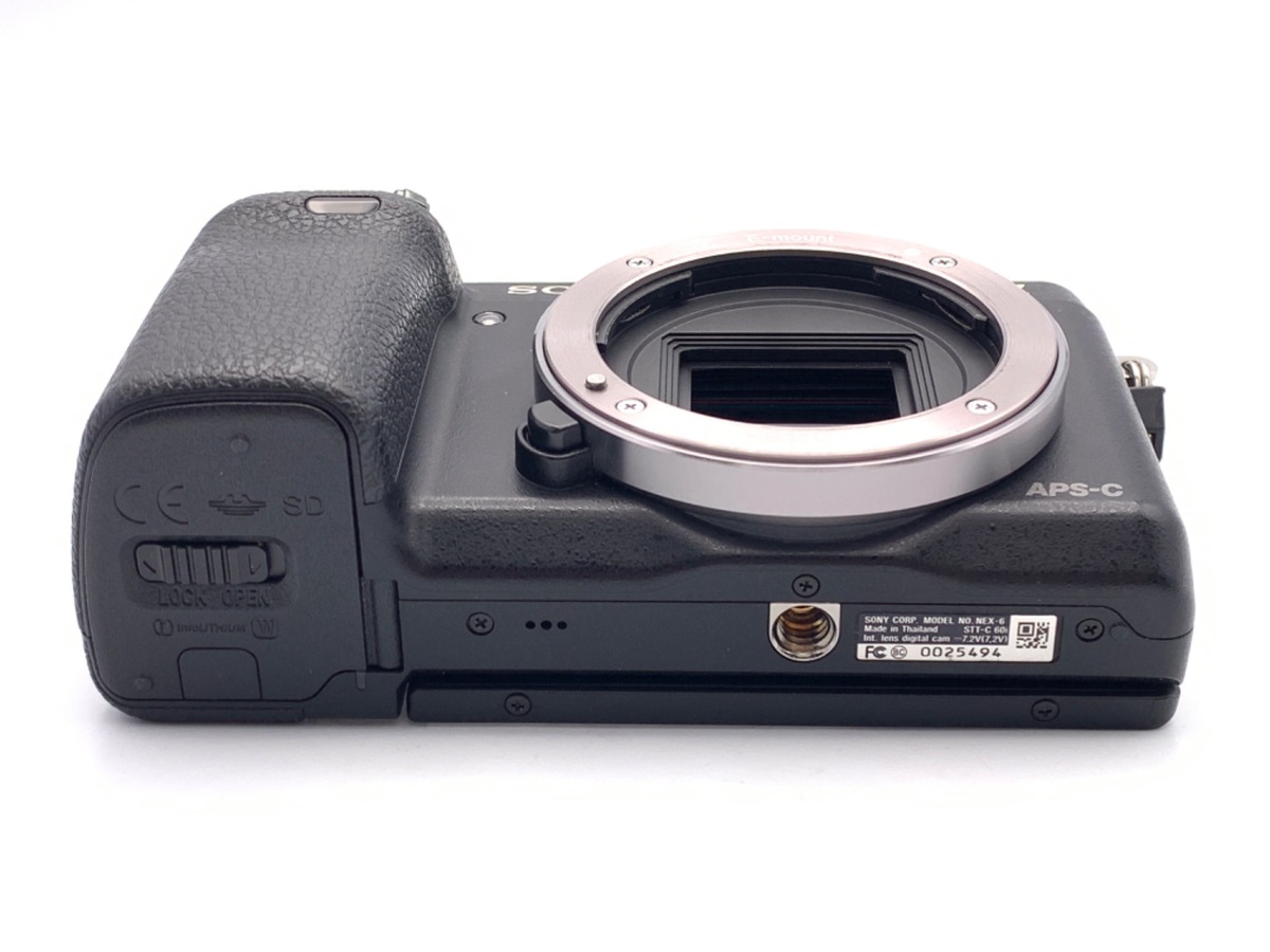 中古：B(並品)】ソニー α NEX-6 ボディ ブラック | 2447770039362