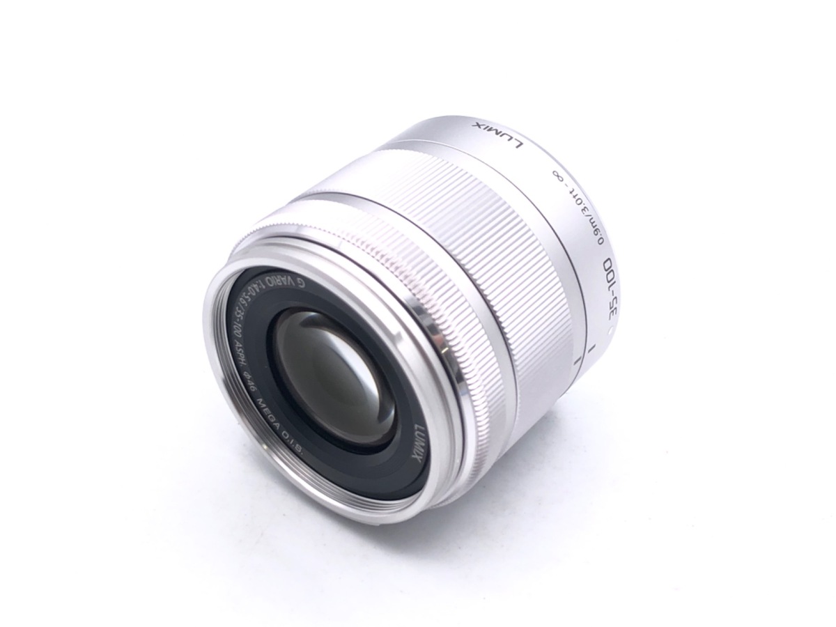 新古品 LUMIX パナソニック HFS35100[シルバー] カメラレンズ LUMIX G VARIO 35-100mm/F4.0-5.6 ASPH./MEGA O.I.S.