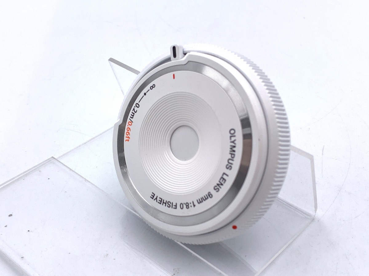 中古：AB(良品)】オリンパス 9mm F8 フィッシュアイボディーキャップ