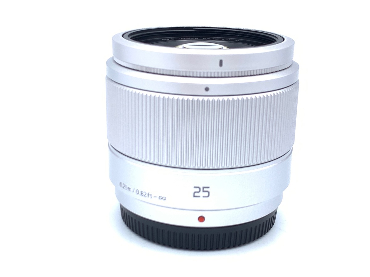 美品 LUMIX G 25mm f/1.7 シルバー 明るい神単焦点レンズ LUMIX G 25mm/F1.7 ASPH. H-H025-S [シルバー] 中古価格比較 - 価格.com