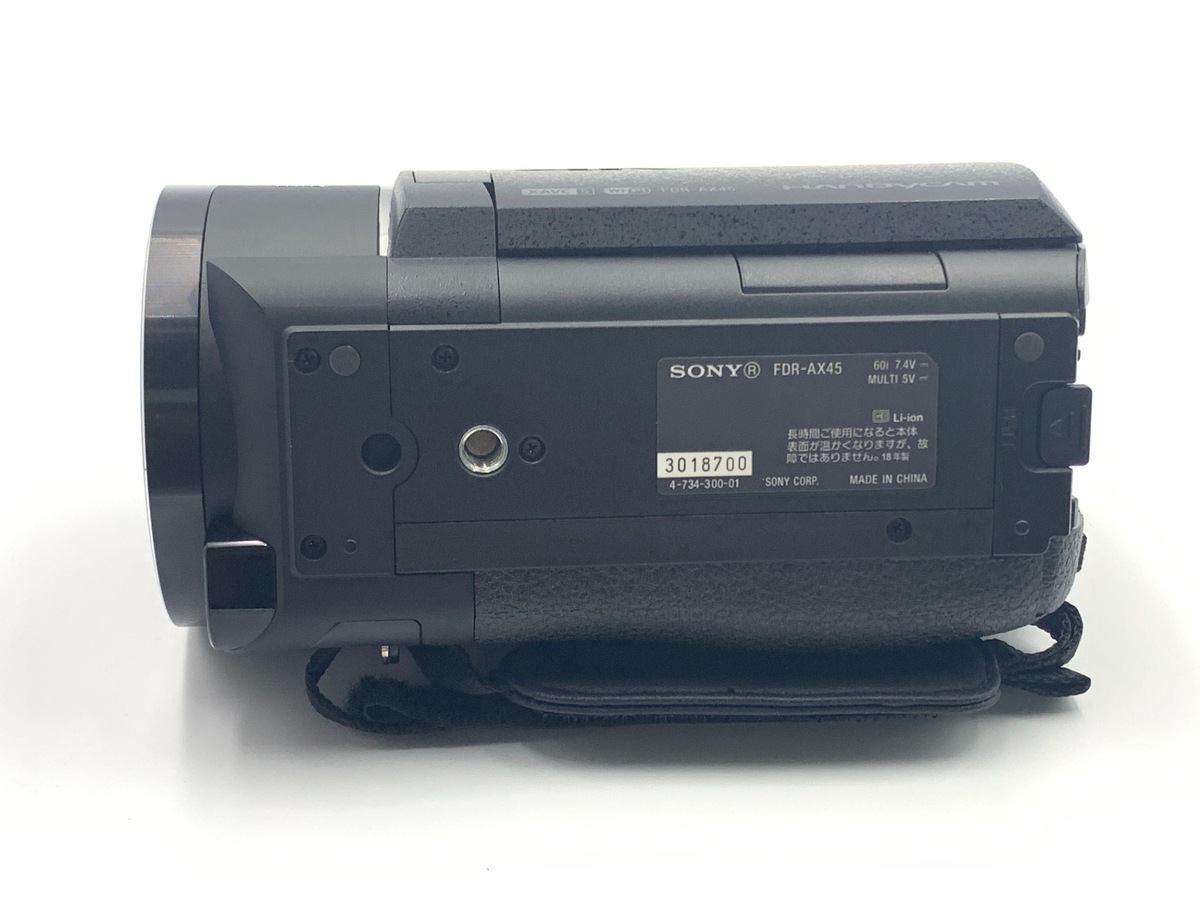 中古】ソニー デジタル4Kビデオカメラレコーダー FDR-AX45 B ブラック
