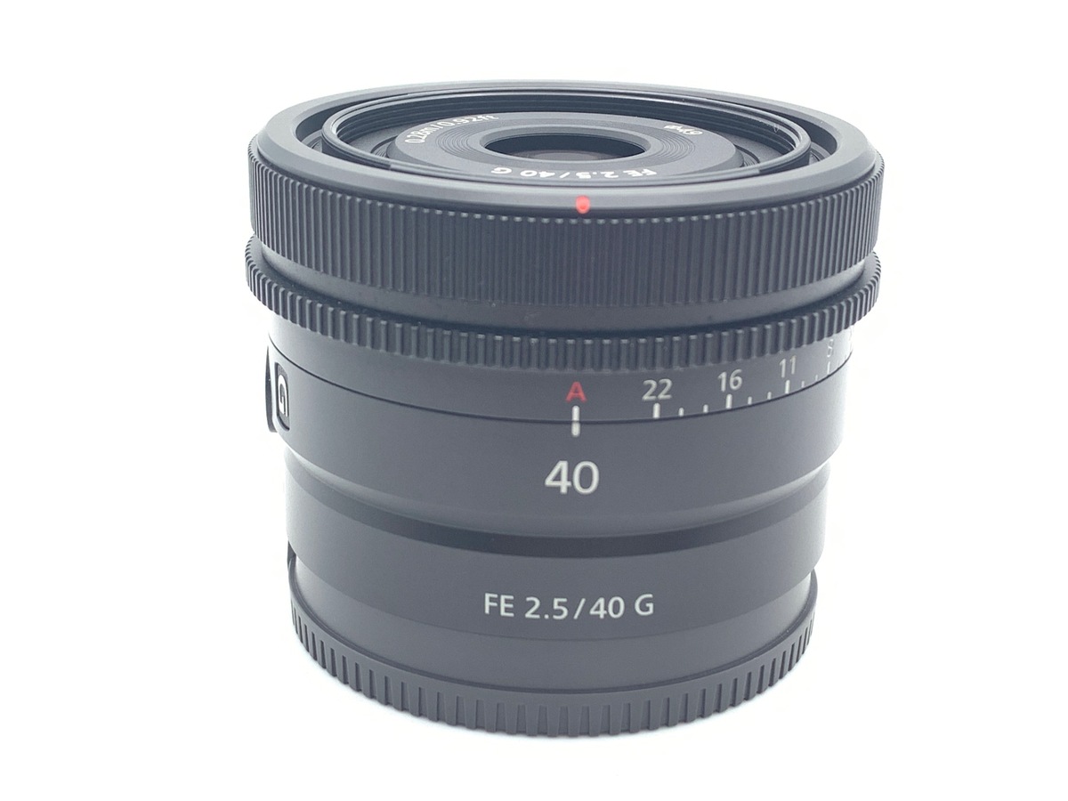 Sony Eマウント 40mm F2.5 G SEL40F25G SONY（ソニー） SEL40F25G FE 40mm F2.5 G 実写レビュー