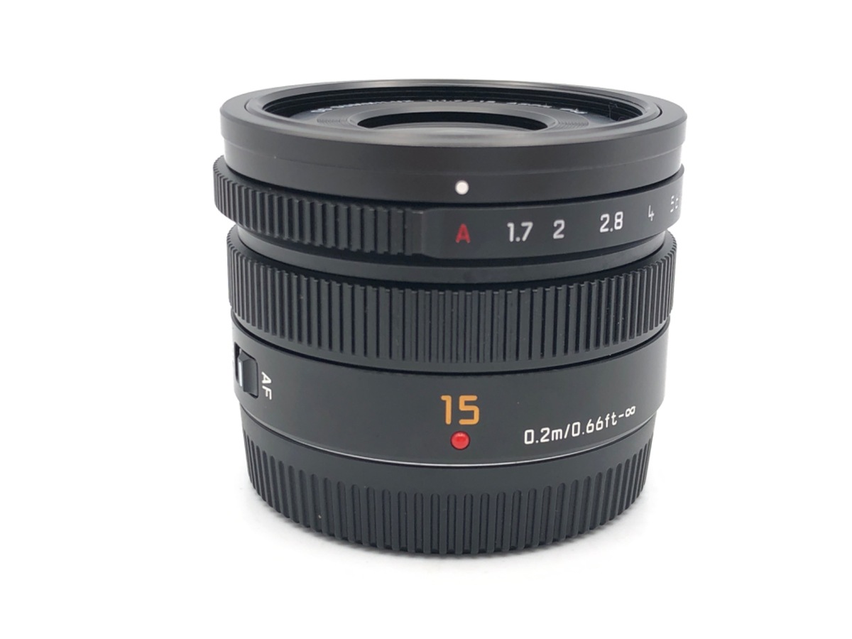 LEICA DG SUMMILUX 15mm/F1.7 ASPH. H-X015-K [ブラック] 中古価格比較