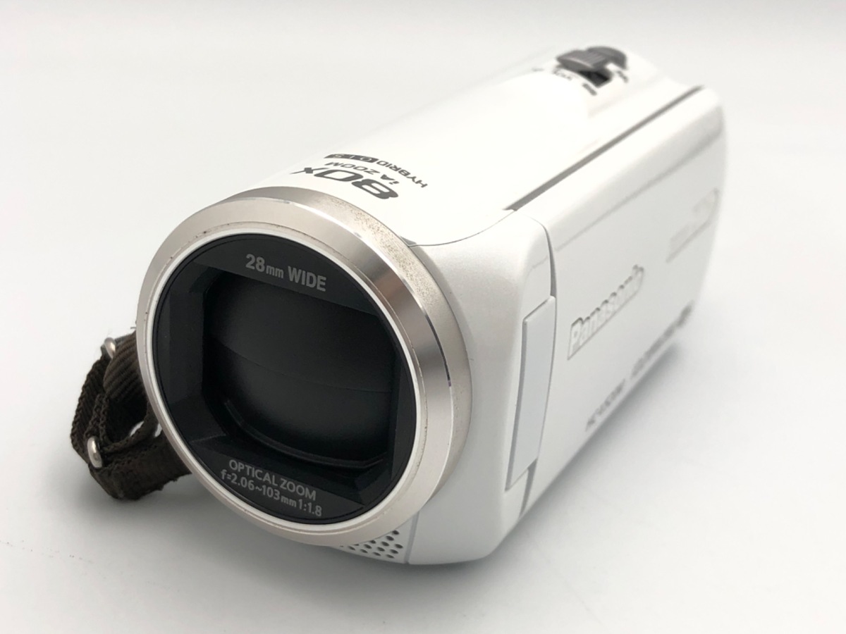 中古：C(やや難あり)】パナソニック HC-V520M-W ホワイト | 2447050035299