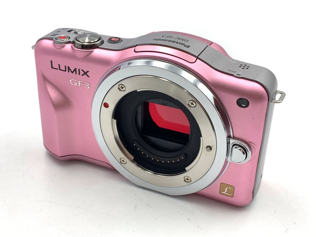 Panasonic DMC-GF3 ピンク 本体 Amazon.co.jp: パナソニック ミラーレス一眼カメラ LUMIX GF3