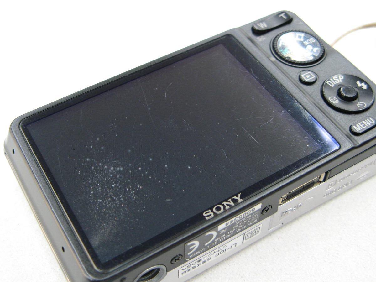 中古：C(やや難あり)】ソニー Cyber-shot DSC-WX1 シルバー