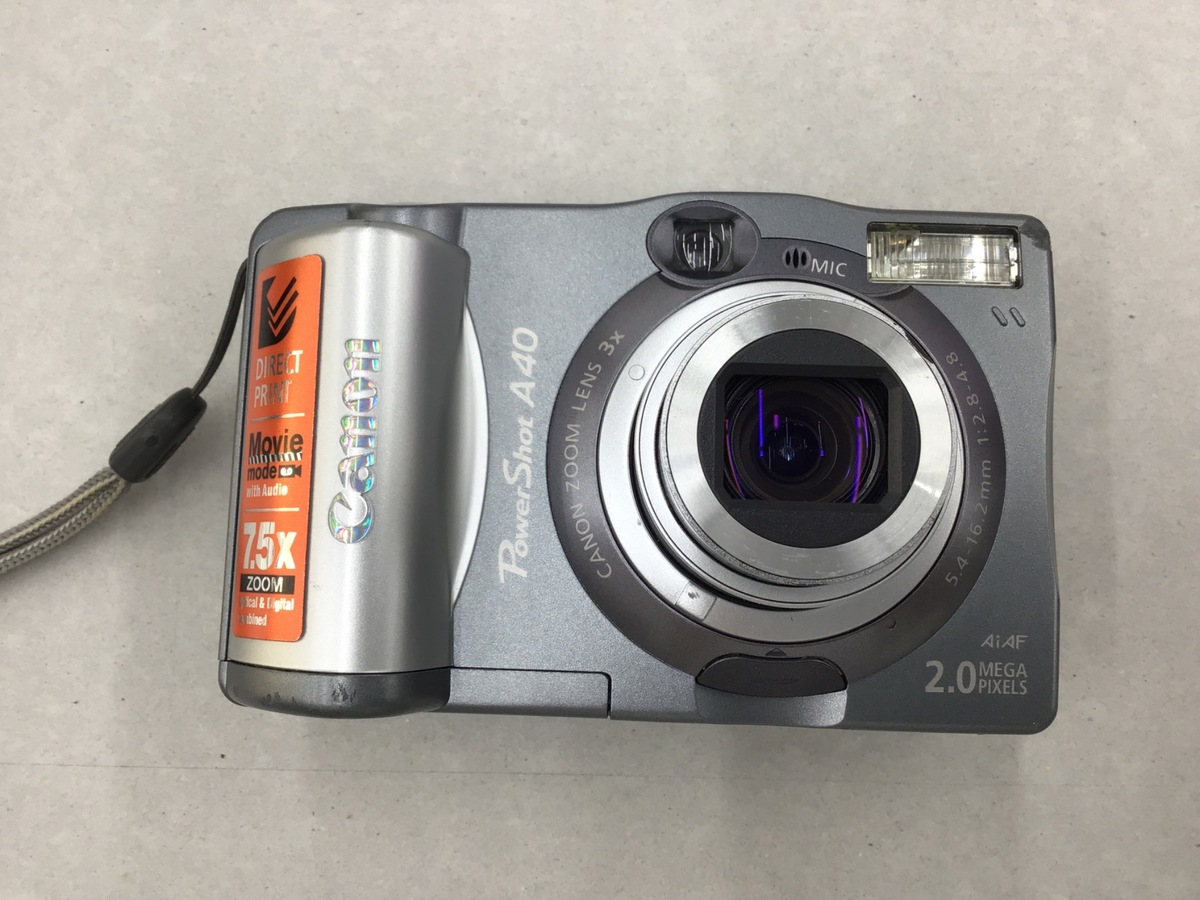 中古：C(やや難あり)】キヤノン PowerShot A40 | 2447830040116