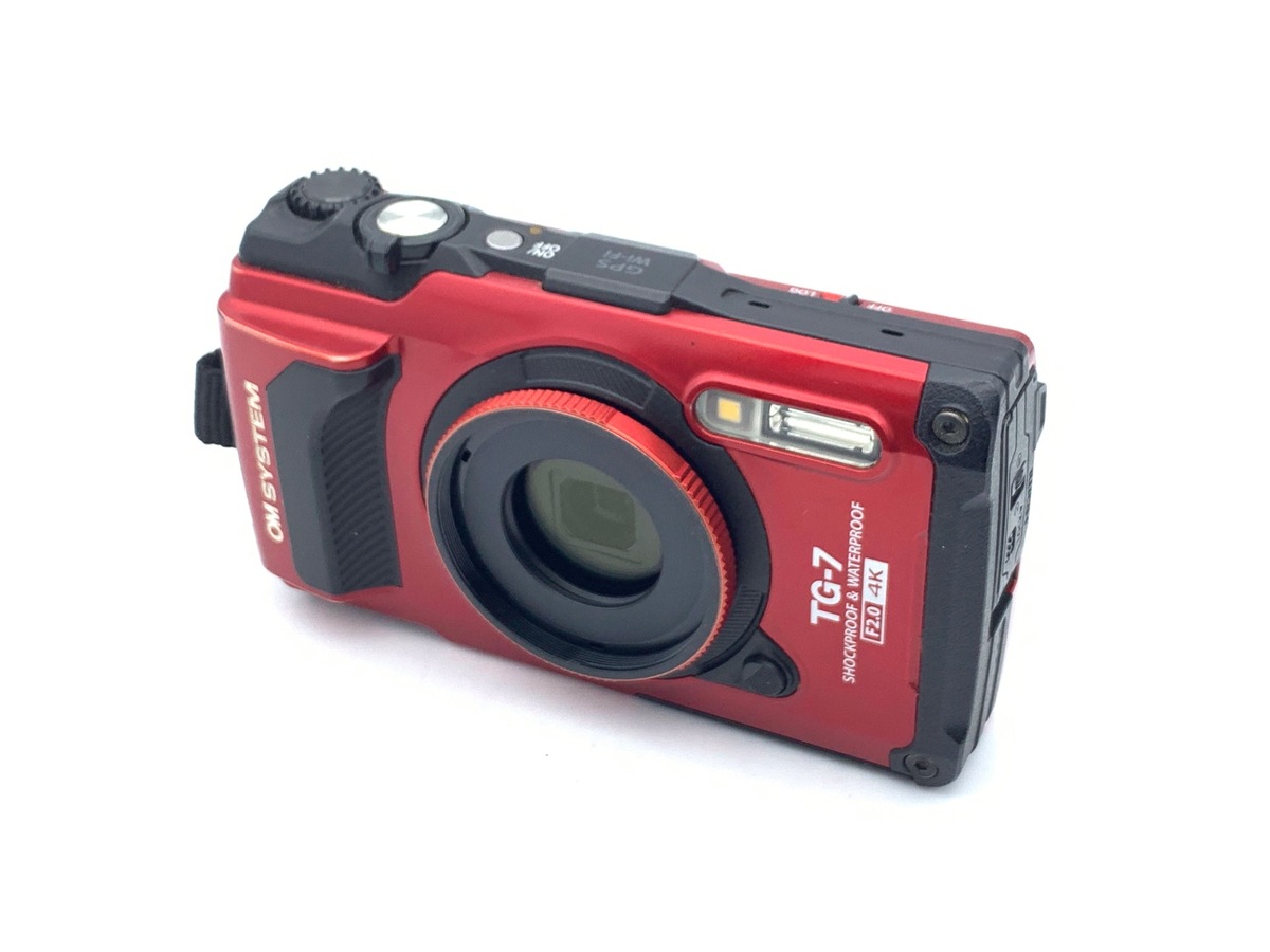 中古：B(並品)】OM SYSTEM Tough TG-7 RED レッド | 2447830048594