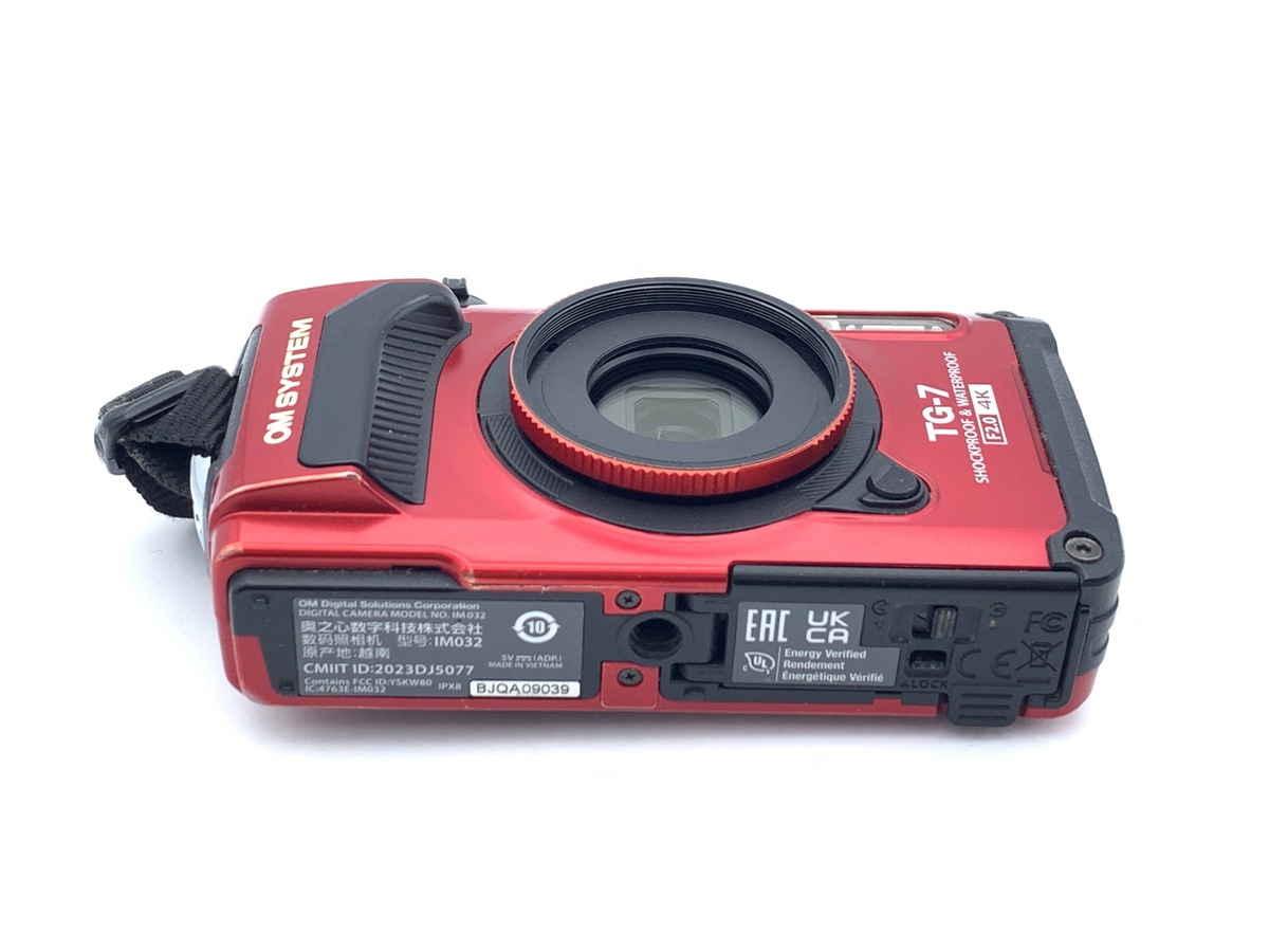 中古：B(並品)】OM SYSTEM Tough TG-7 RED レッド | 2447830048594