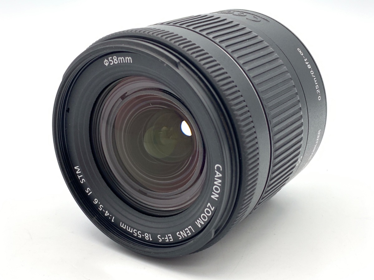 中古：AB(良品)】キヤノン EF-S18-55mm F4-5.6 IS STM