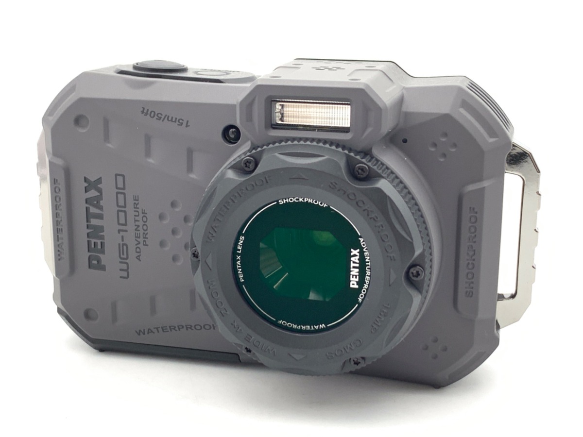 【未使用品Wi-Fi転送可】ペンタックス PENTAX WG-1000 グレー ペンタックス PENTAX WG-1000 グレー（ペンタックス RICOH リコー