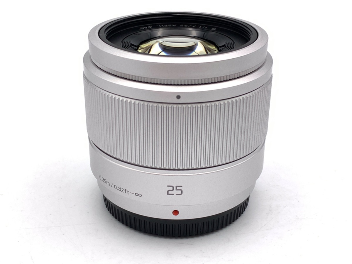LUMIX G 25mm/F1.7 ASPH. H-H025-S [シルバー] 中古価格比較 - 価格.com