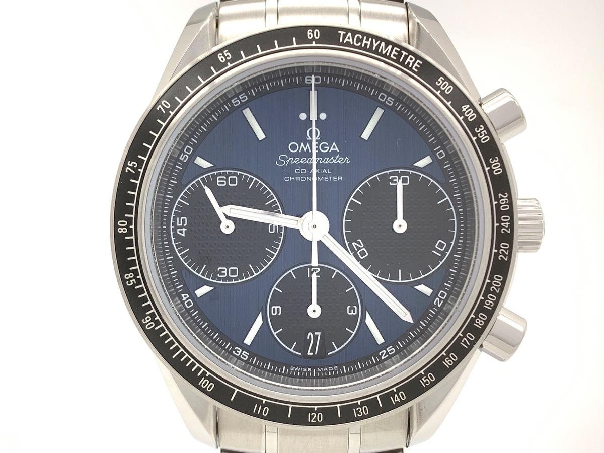 中古：AB(良品)】オメガ(OMEGA) スピードマスター レーシング ブルー 