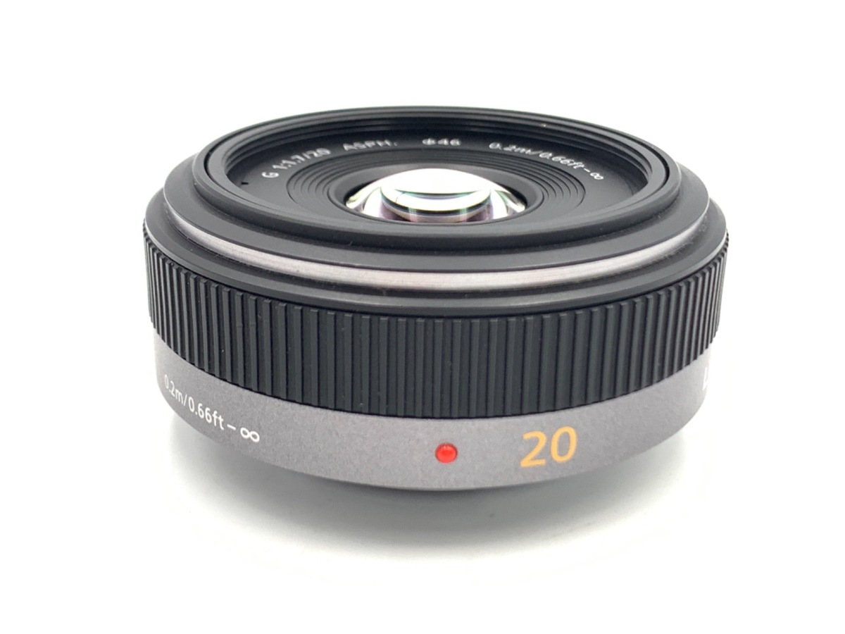 LUMIX G 20mm/F1.7 ASPH. H-H020 中古価格比較 - 価格.com