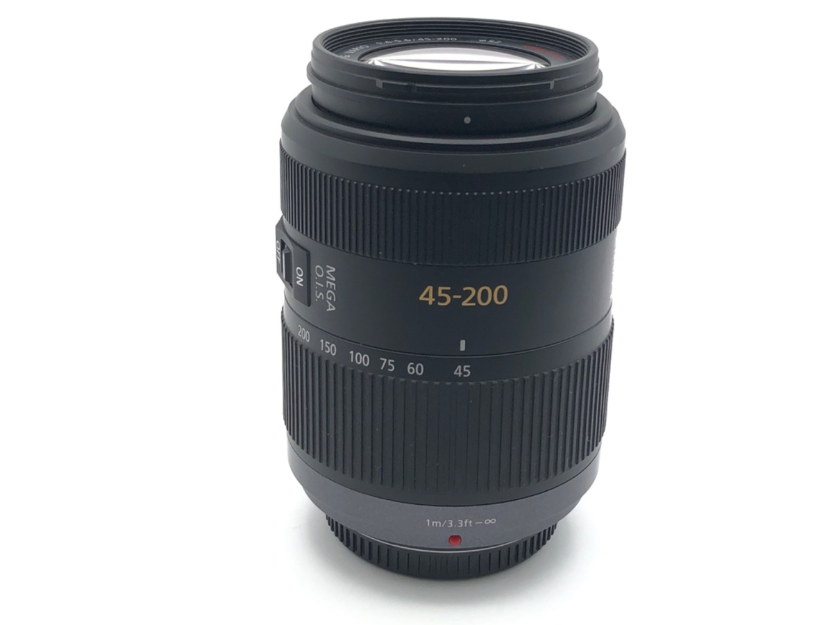 LUMIX G VARIO 45-200mm/F4.0-5.6/MEGA O.I.S. H-FS045200 中古価格