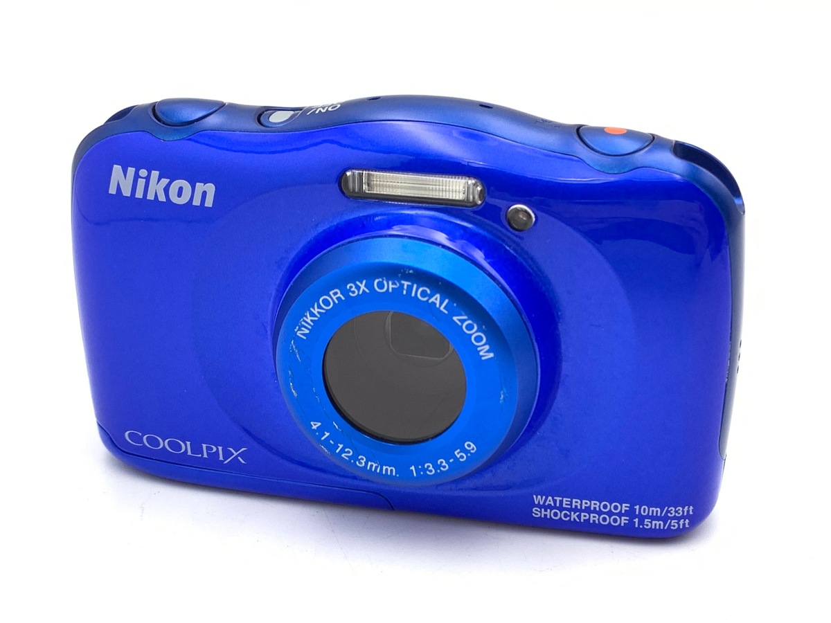 ニコン COOLPIX S33BL ブルー