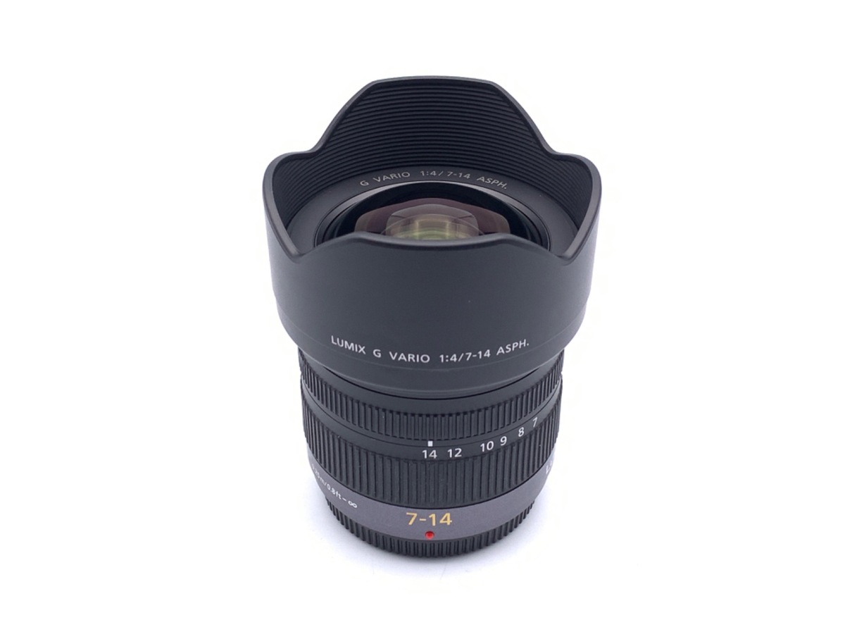 中古】パナソニック LUMIX G VARIO 7-14mm/F4.0 ASPH. [H-F007014
