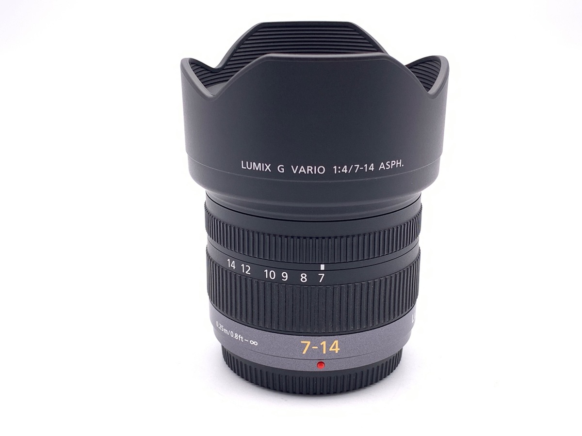 中古】パナソニック LUMIX G VARIO 7-14mm/F4.0 ASPH. [H-F007014