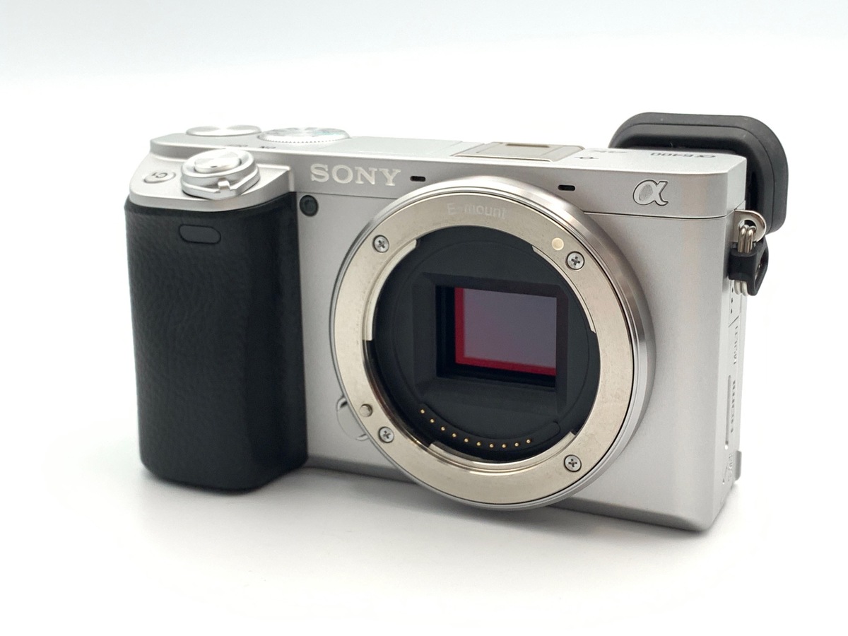 α6400 ボディ シルバー ILCE-6400【2420万画素】