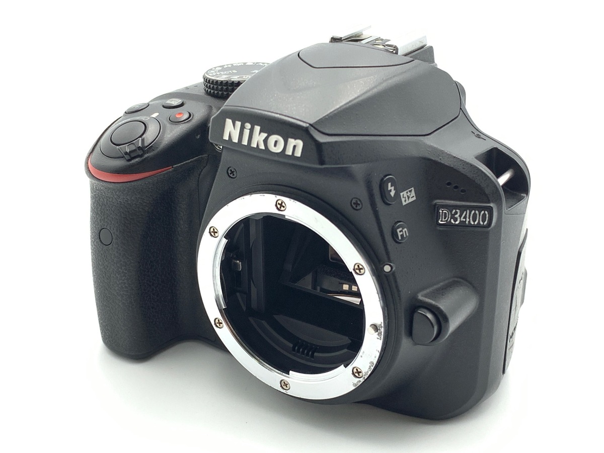 中古：AB(良品)】ニコン D3400 ボディ ブラック | 2445650072584