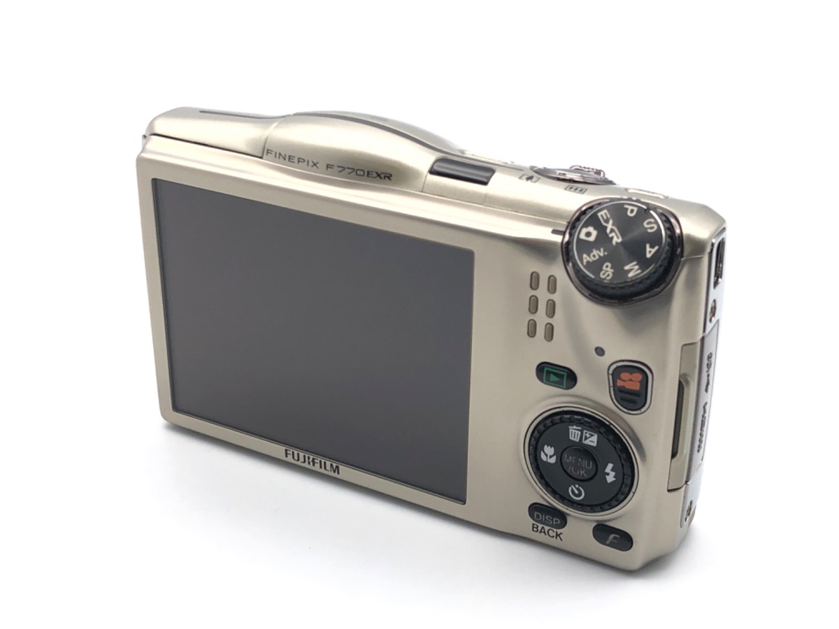 FinePix F770EXR シャンパンゴールド　中古品！ 中古：B(並品)】フジフイルム FinePix F770EXR シャンパン
