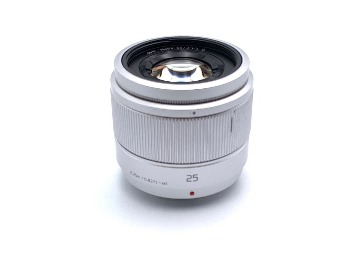 中古：AB(良品)】パナソニック LUMIX G 25mm F1.7 ASPH. [H-H025S