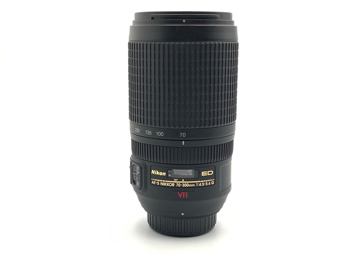 Nikon AF-S NIKKOR70-300㎜4.5-5.6 G EDVR中古 Nikon 70-300mm f/4.5-5.6G ED IF AF-S VR Nikkor Zoom Lens : NIKON