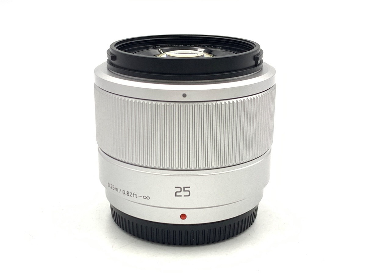 LUMIX G 25mm/F1.7 ASPH. H-H025-S [シルバー] 中古価格比較 - 価格.com
