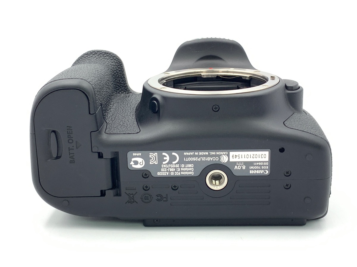 中古：AB(良品)】キヤノン EOS 70D ボディ | 2447860075157