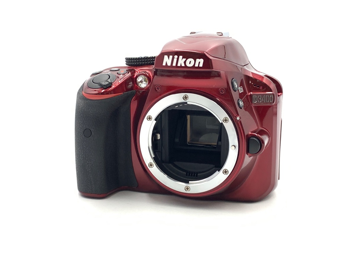 中古：B(並品)】ニコン D3400 ボディ レッド | 2447880013849 | 中古