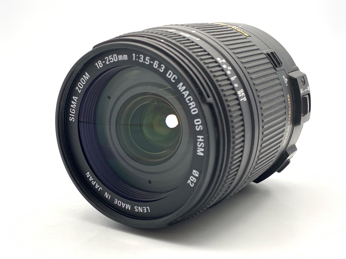 【中古】シグマ 18-250mm F3.5-6.3 DC MACRO OS HSM キヤノン用