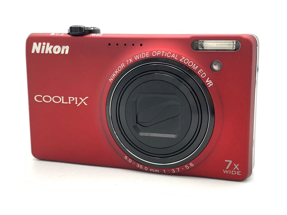 中古：AB(良品)】ニコン COOLPIX S6000 フラッシュレッド | 2447890032625