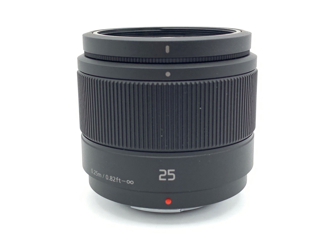 LUMIX G 25mm/F1.7 ASPH. H-H025-K [ブラック] 中古価格比較 - 価格.com