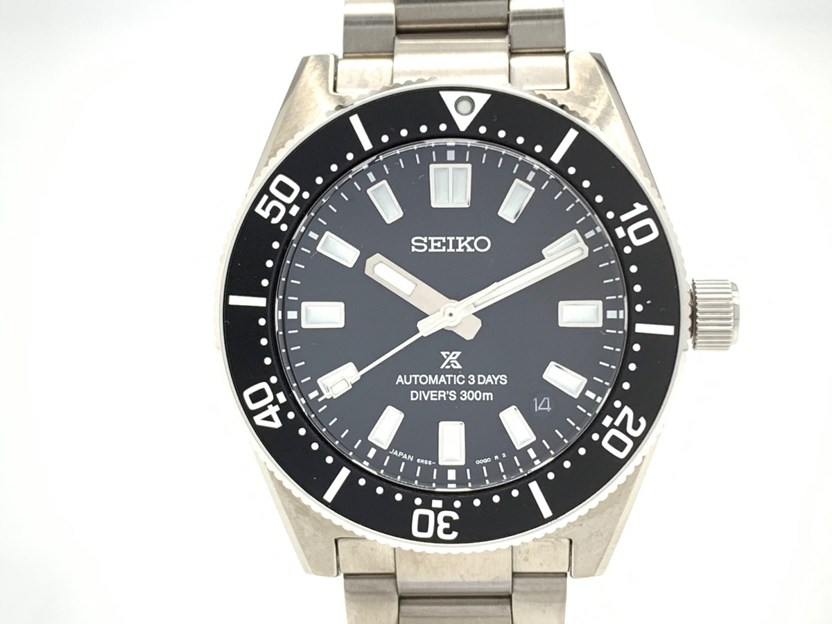 セイコー プロスペックス SBDC197/6R55-00G0 ブラック ステンレススティール