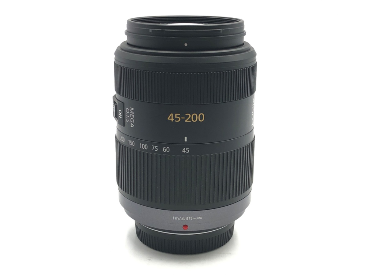 LUMIX G VARIO45-200mm パナソニック【H-FS045200】 LUMIX G VARIO 45-200mm/F4.0-5.6/MEGA O.I.S. H-FS045200 中古価格