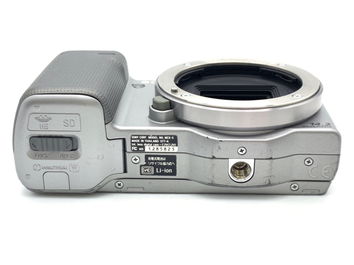 NEX-5 ボディ シルバー【1420万画素】