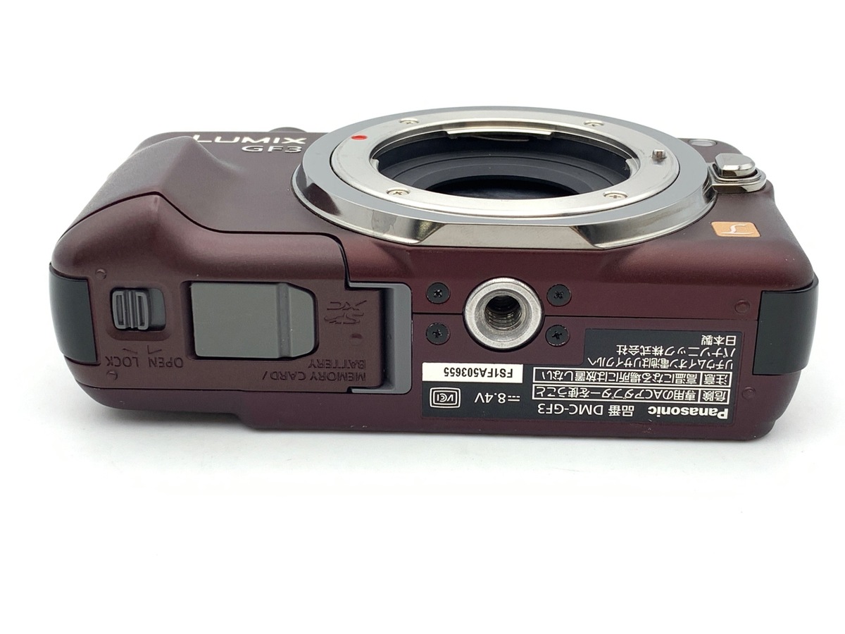 中古：B(並品)】パナソニック DMC-GF3 ボディ センシャルブラウン