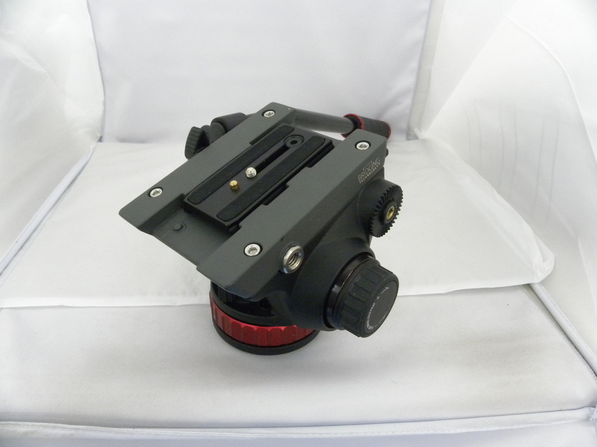 中古】マンフロット MVH502AH プロフルードビデオ雲台 フラットベース
