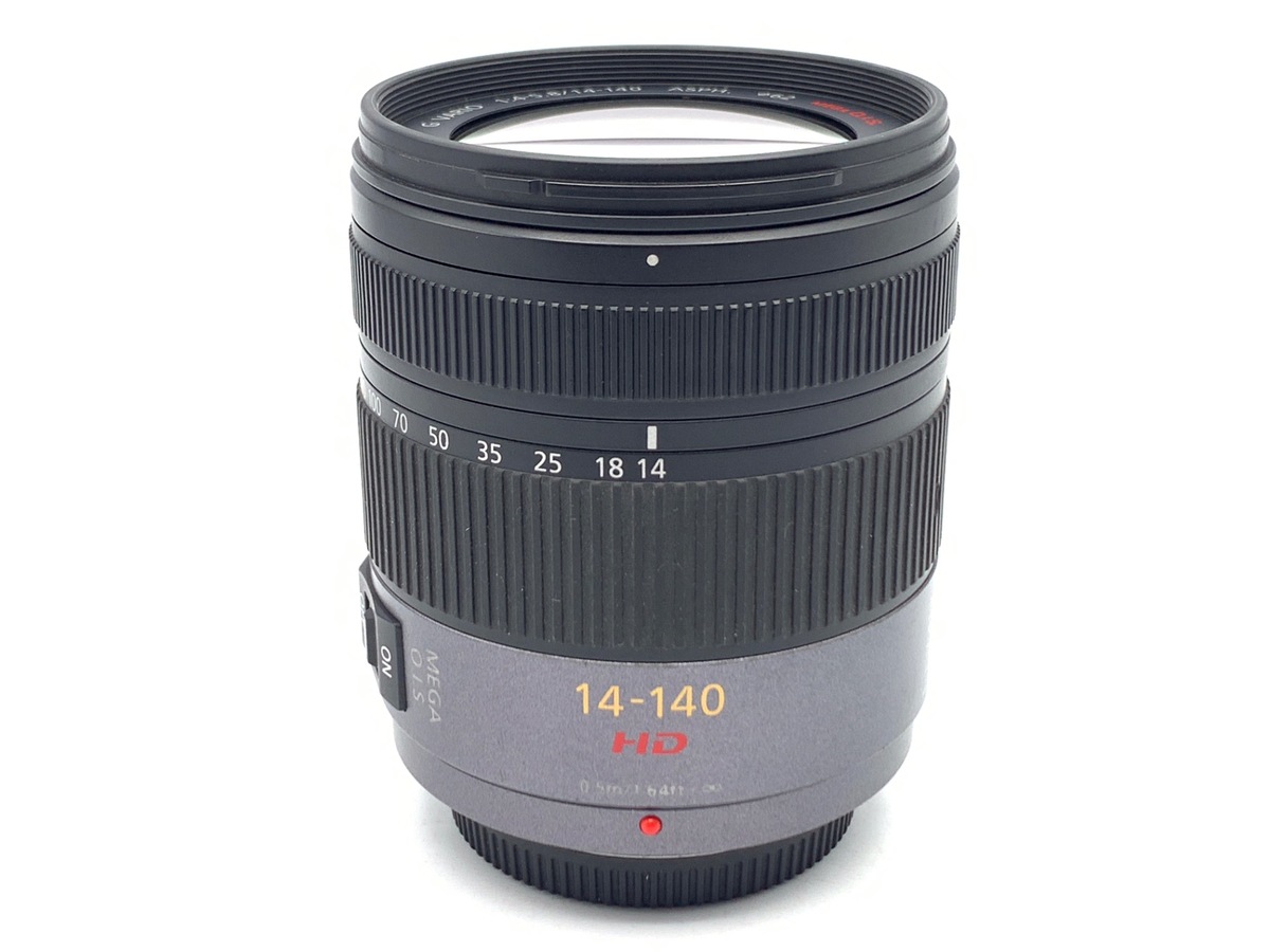 【中古美品】LUMIX 14-140mm 保護フィルタ付 中古】パナソニック LUMIX G VARIO HD 14-140mm/F4.0-5.8 ASPH./MEGA