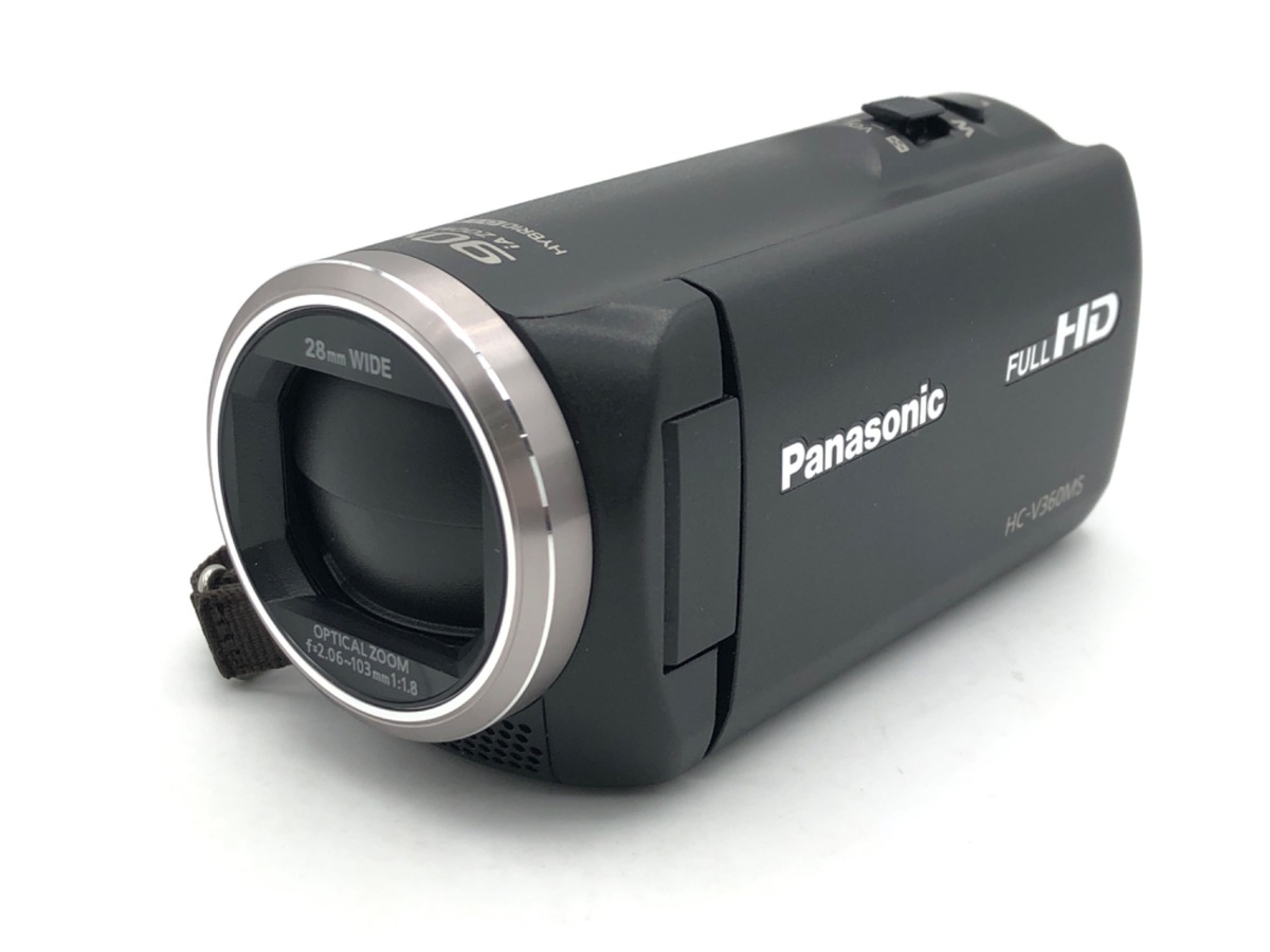 中古：AB(良品)】パナソニック HC-V360MS-K ブラック | 2447900076144