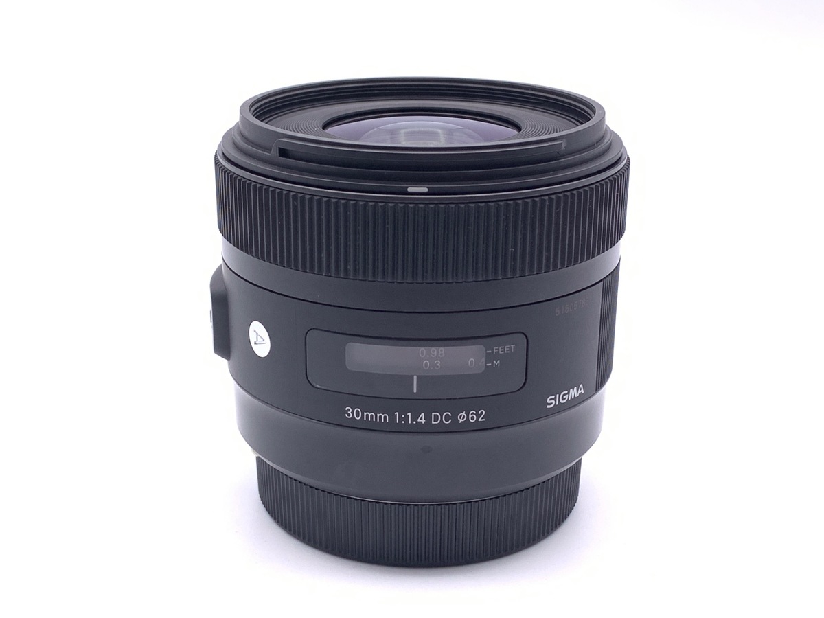 s*w様 【美品】SIGMA Canon EF-Sレンズ 30mm F1.4 D 中古：AB(良品)】シグマ 30mm F1.4 DC HSM キヤノンEF-S用 | 2447900083265