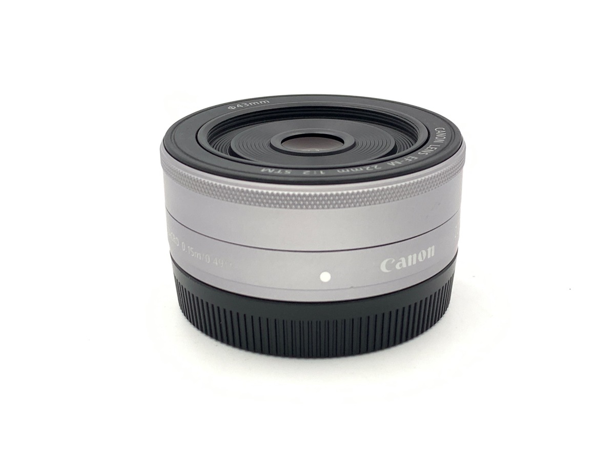 Canon EF-M 22mm F2 シルバー 美品 中古：A(美品)】キヤノン EF-M22mm F2 STM シルバー | 2447900083838