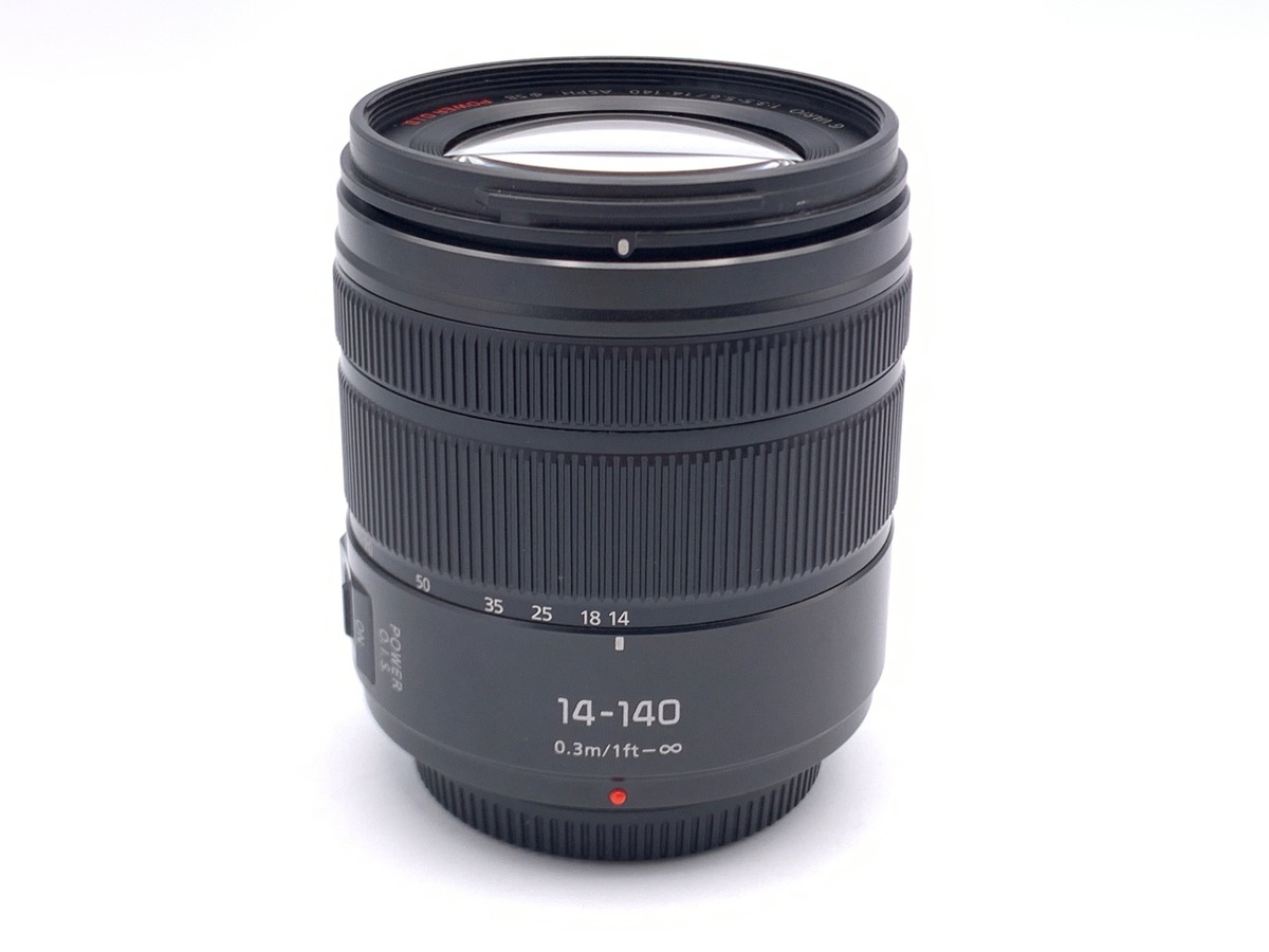 中古】パナソニック LUMIX G VARIO 14-140mm F3.5-5.6 II O.I.S. [H